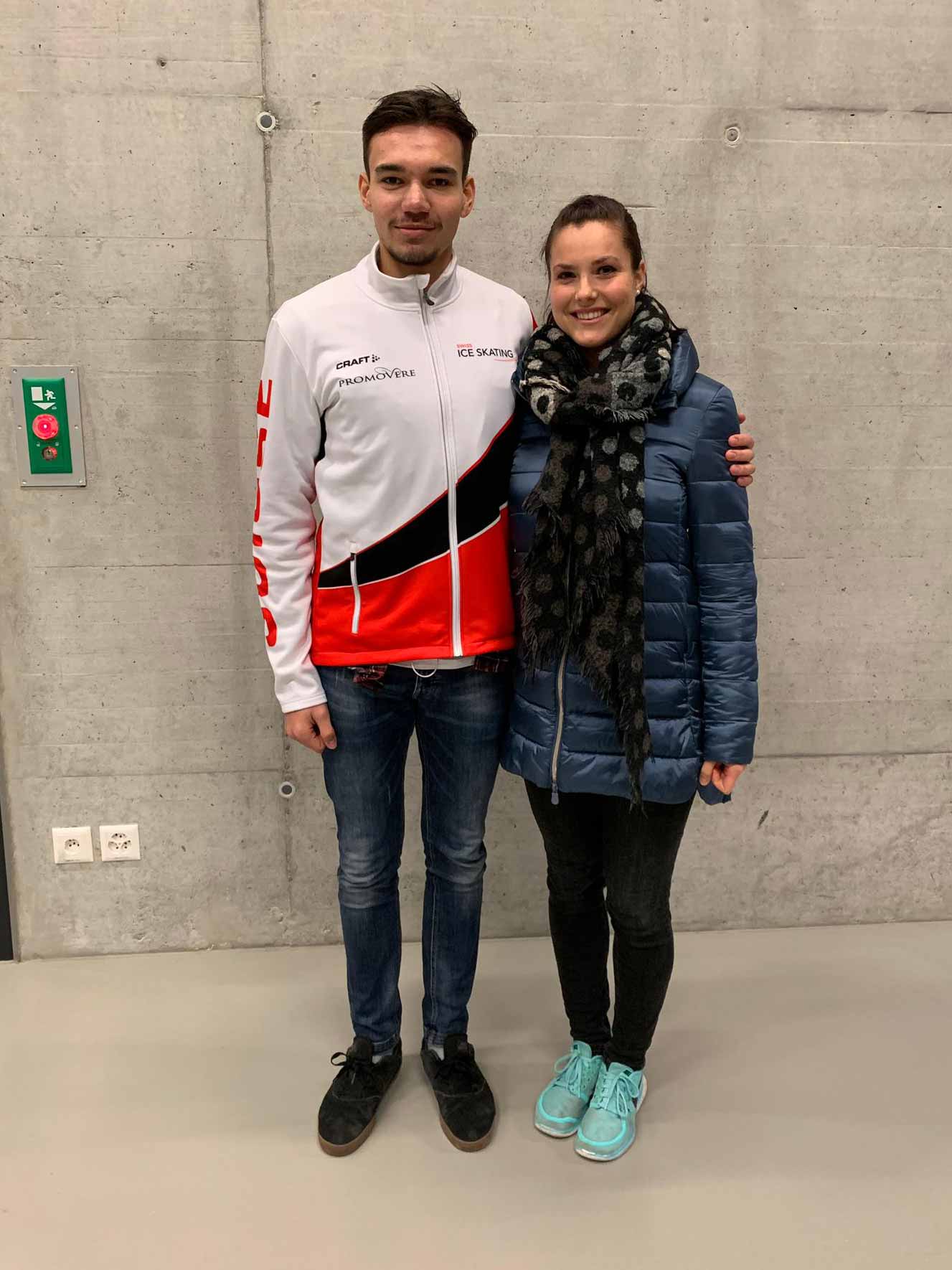 Zwei Glarner bei den Schweizermeisterschaften: Maxim Kobelt & Zora Largo.