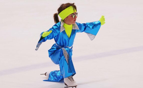 Glarner Eislaufclub Fasnacht bei den Sternlis und Beginnern 2025